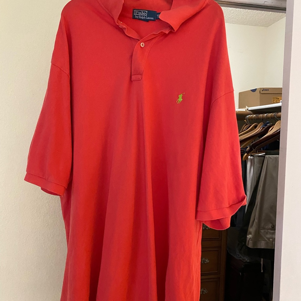 (3) Polo Ralph Lauren Polo Shirts. Size 4XLT